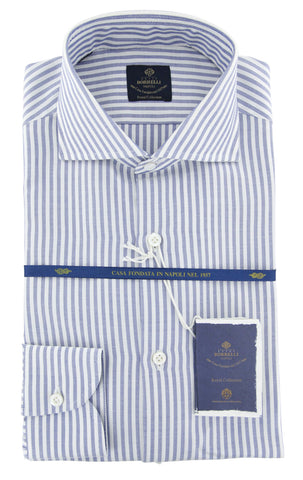 Luigi Borrelli Blue Shirt - Extra Slim