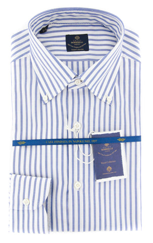 Luigi Borrelli Blue Shirt - Extra Slim