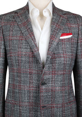 Luigi Borrelli Gray Wool Blend Sportcoat - (LBSPT138870) - Parent