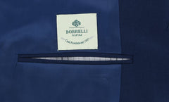 Luigi Borrelli Navy Blue Wool Solid Sportcoat - (GUSB209371) - Parent