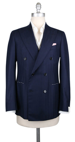 Luigi Borrelli Midnight Navy Blue Sportcoat