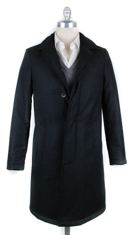 Luigi Borrelli Charcoal Gray Coat