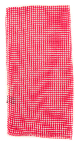 Luigi Borrelli Red Linen Blend Scarf