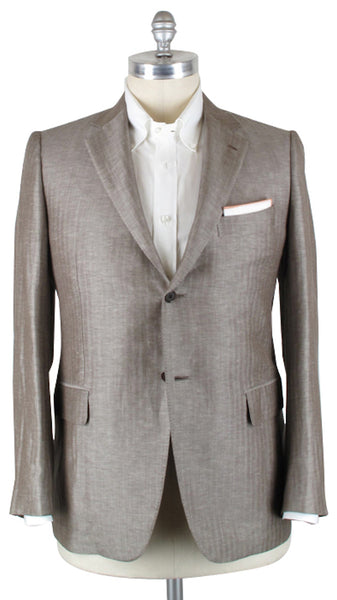 Luigi Borrelli Brown Sportcoat 44/54