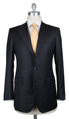 Orazio Luciano Midnight Navy Blue Wool Suit - 38/48 - (AUSUIT3BR7X6)
