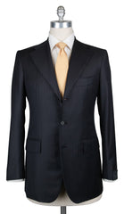 Orazio Luciano Midnight Navy Blue Wool Suit - 40/50 - (AUSUIT3BR7X6)