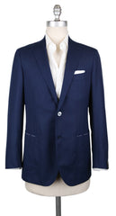 Principe d'Eleganza Navy Blue Solid Sportcoat - 36/46 - (PE103171)