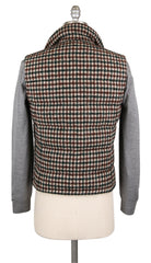 Sartorio Napoli Caramel Shephard's Check Vest - (SA12182) - Parent