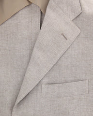 Sartorio Napoli Cream Solid Sportcoat - (SA1024171) - Parent