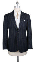 Sartorio Napoli Charcoal Gray Striped Sportcoat - (SA831176) - Parent