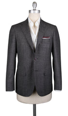 Sartorio Napoli Charcoal Gray Fancy Sportcoat - 38/48 - (SA914178)