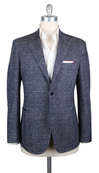 Sartorio Napoli Navy Blue Fancy Sportcoat - (SA918171) - Parent