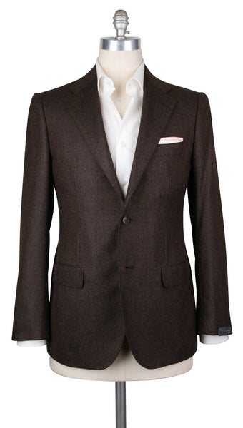 Sartorio Napoli Brown Cashmere Sportcoat -  50/60 - (UGT2221G6822R7)