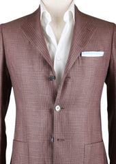 Sartorio Napoli Brown Plaid Sportcoat -  38/48 - (UGG322S410709)