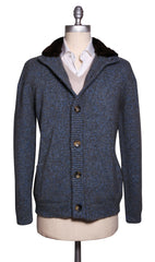 Svevo Parma Gray Cashmere Mock Turtleneck Jacket - M/50 - (1827)