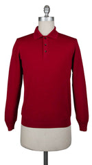 Svevo Parma Red Wool Sweater - Size S (US) / 48 (EU) - (1377AI14MP13155S)