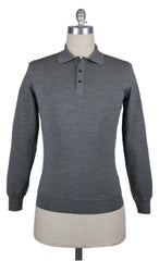 Svevo Parma Gray Wool Sweater - Size XL (US) / 54 (EU) - (1377AI14MP13982)