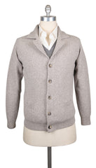 Svevo Parma Beige Wool Sweater - Cardigan - Medium/50 - (422SA17MP22)