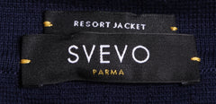 Svevo Parma Navy Blue Cotton Resort Jacket - (1823) - Parent