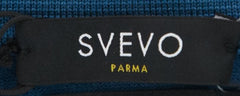 Svevo Parma Blue Cashmere Blend Polo Sweater - (SV823231) - Parent