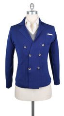 Svevo Parma Blue Wool Resort Jacket - S US/48 EU - (923SA17974S)