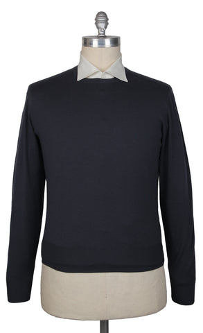 Kiton Dark Gray Crewneck Sweater