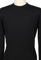 Svevo Parma Black Cashmere Blend Crewneck Sweater - (SV48226) - Parent