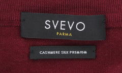 Svevo Parma Burgundy Red Crewneck Sweater - (SV1019221) - Parent