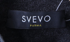 Svevo Parma Dark Gray Wool Mock Turtleneck Sweater - (SV10122210) - Parent