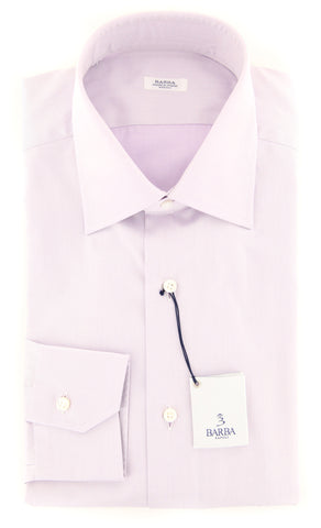 Barba Napoli Lavender Purple Shirt - Slim