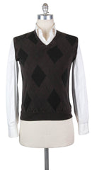 Finamore Napoli Brown Cashmere Sweater - XXX Small/42 - (DOI592590)