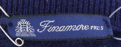 Finamore Napoli Blue Cashmere Sweater - XX Small/44 - (21DDI59200001)