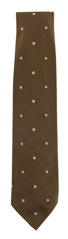 Finamore Napoli Brown Tie