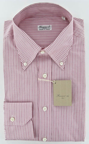 Finamore Napoli Pink Shirt – Size: Large US