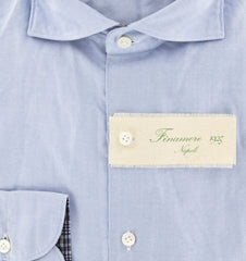 Finamore Napoli Light Blue Shirt XL/XL