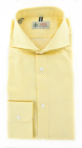 Luigi Borrelli Yellow Shirt – Size: L US / L EU