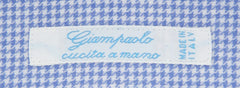 Giampaolo Light Blue Houndstooth Shirt - Extra Slim - (608GP-TS1328-70) - Parent