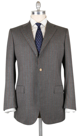 Kiton Gray Suit - 45 US / 55 EU