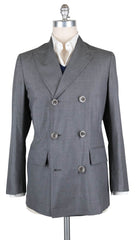 Kiton Gray Silk Solid Jacket - Size M (US) / 50 (EU) - (UG0CP052G5302)