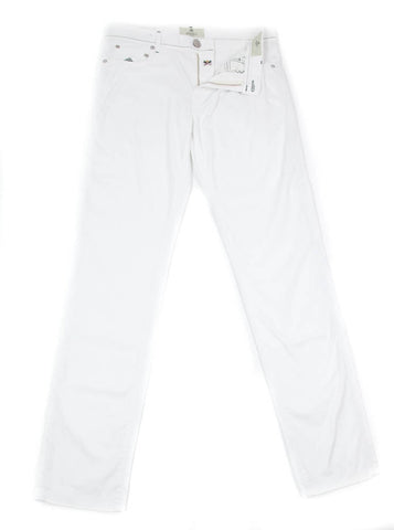 Luigi Borrelli White Pants - 42 US / 58 EU