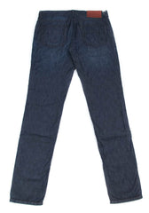 Luigi Borrelli Denim Blue Jeans - Extra Slim - 35/51 - (CAR07611570)