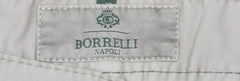 Luigi Borrelli Light Brown Pants - Super Slim - 38/54 - (CAR2221523)