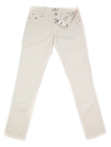 Luigi Borrelli Cream Pants - 40 US / 56 EU