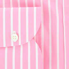 Luigi Borrelli Pink Shirt - Extra Slim - 15.75/40 - (EV1944MICHELE)