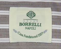 Luigi Borrelli Light Brown Shirt - Extra Slim - (B1219173) - Parent