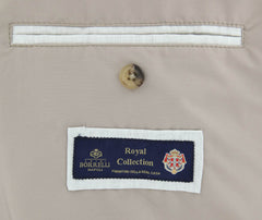 Luigi Borrelli Beige Solid Jacket - 44/54 - (OW2100G100160)