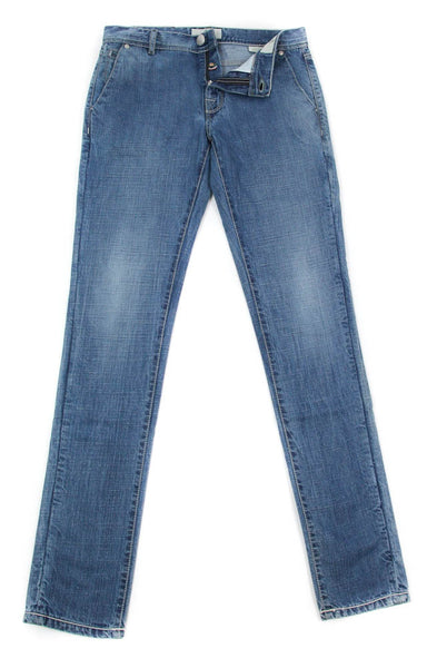 Luigi Borrelli Denim Blue Jeans - Super Slim -  33/49 - (PARJ01201M)