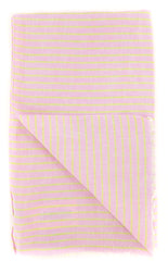 Luigi Borrelli Pink Striped Long Scarf - 74" x 27" - (LBSS12180)