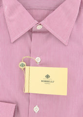 Borrelli Lavender Purple Shirt - Extra Slim - 15.75/40 - EV5092ANTONIO