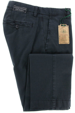 Luigi Borrelli Navy Blue Pants - 36 US / 52 EU